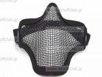 TMC Strike Steel Half Face Mask (Black)